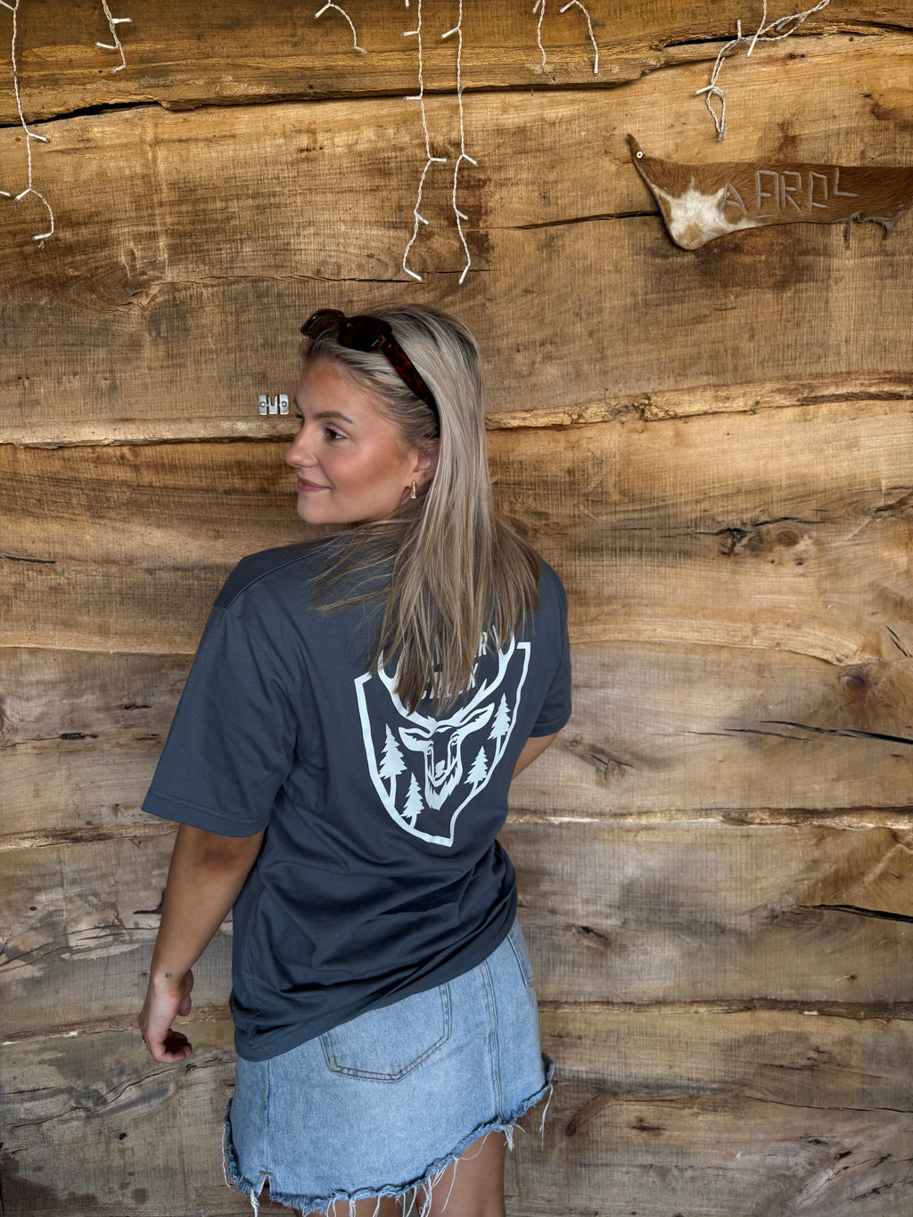 Sambar Creek Premium Tees - Stone