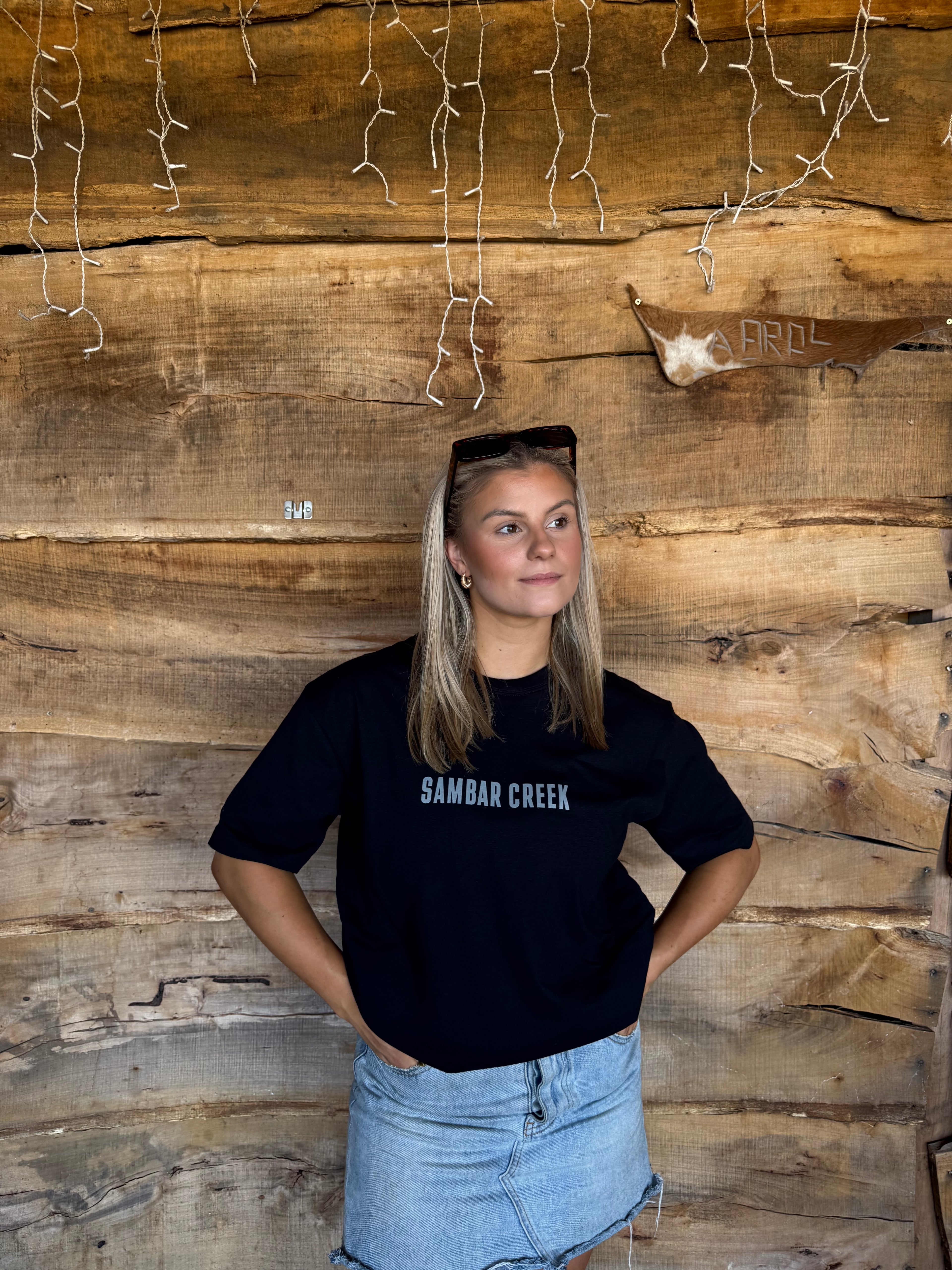 Sambar Creek Premium Tees - Black