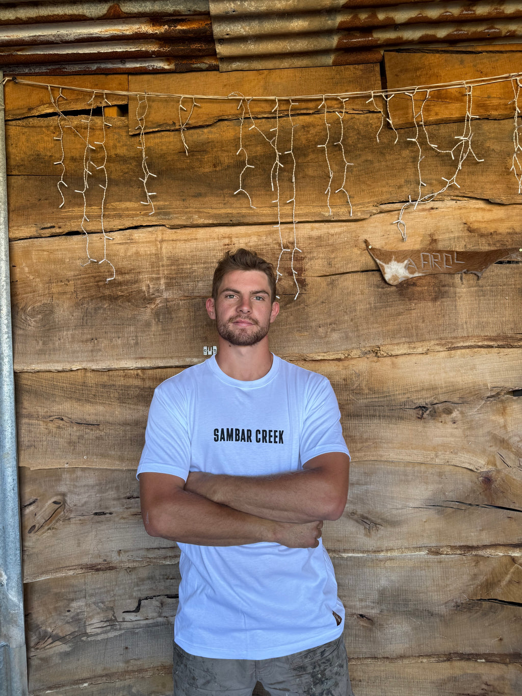 Sambar Creek Premium Tees - White