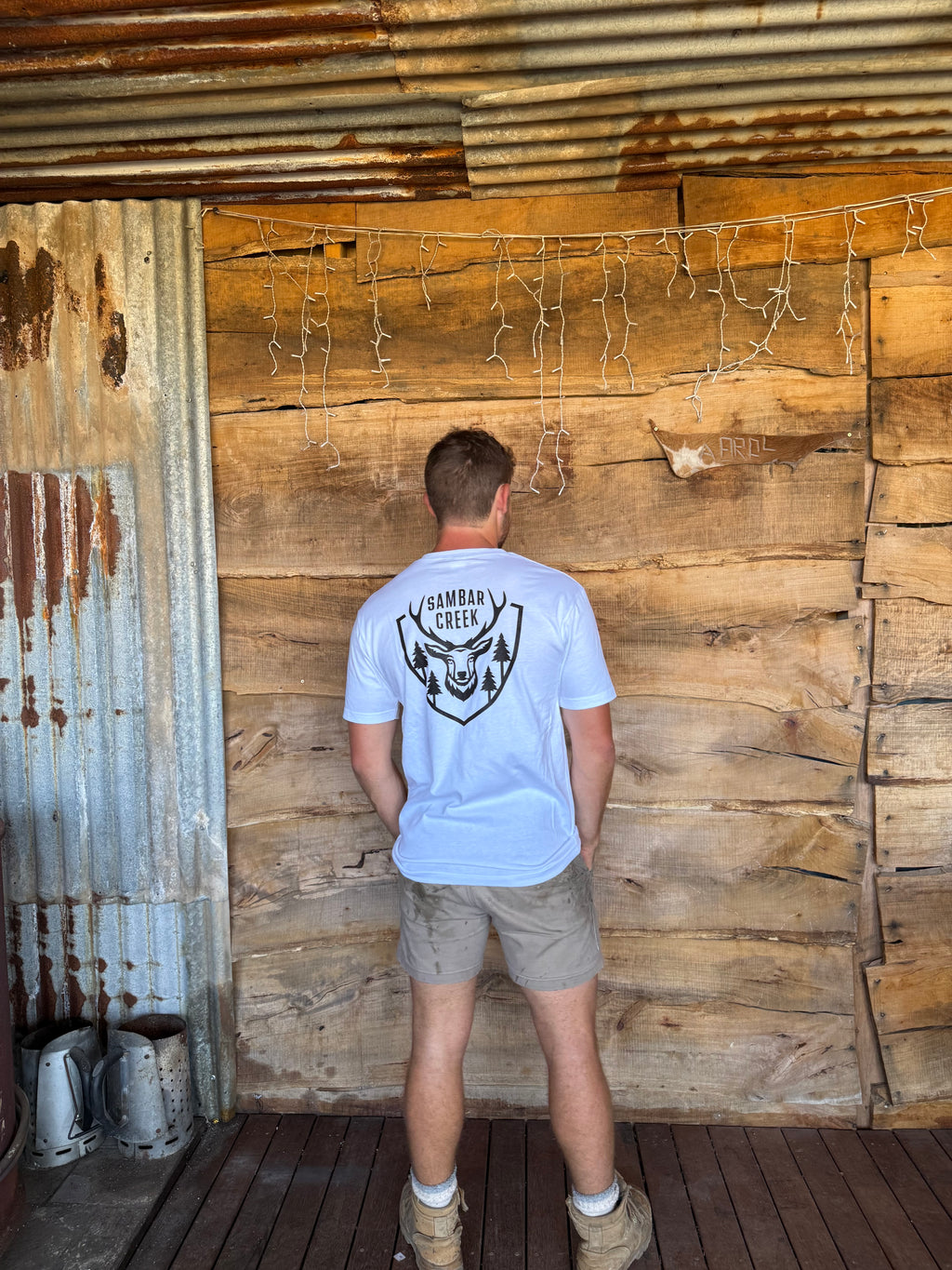 Sambar Creek Premium Tees - White