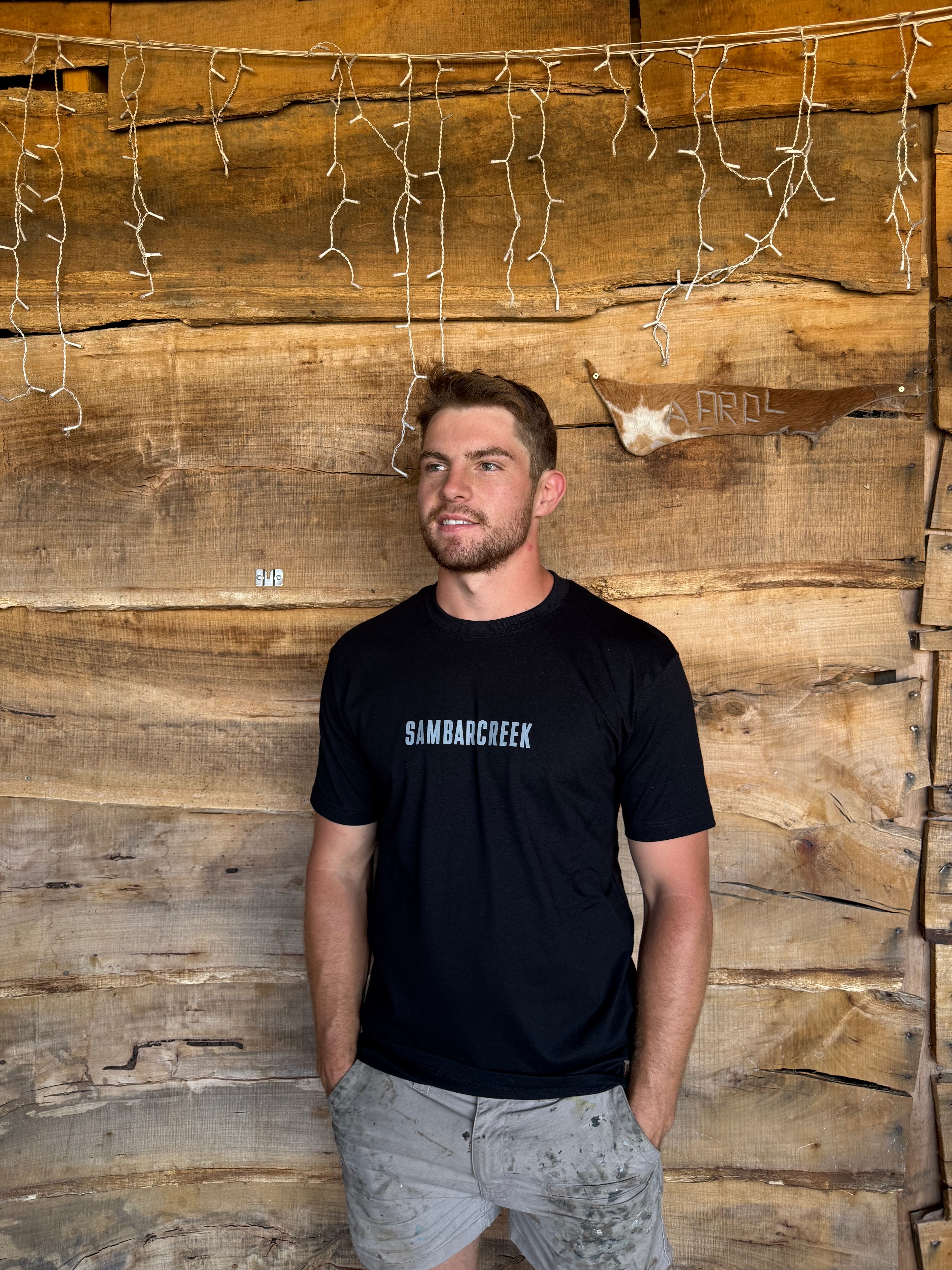 Sambar Creek Premium Tees - Black