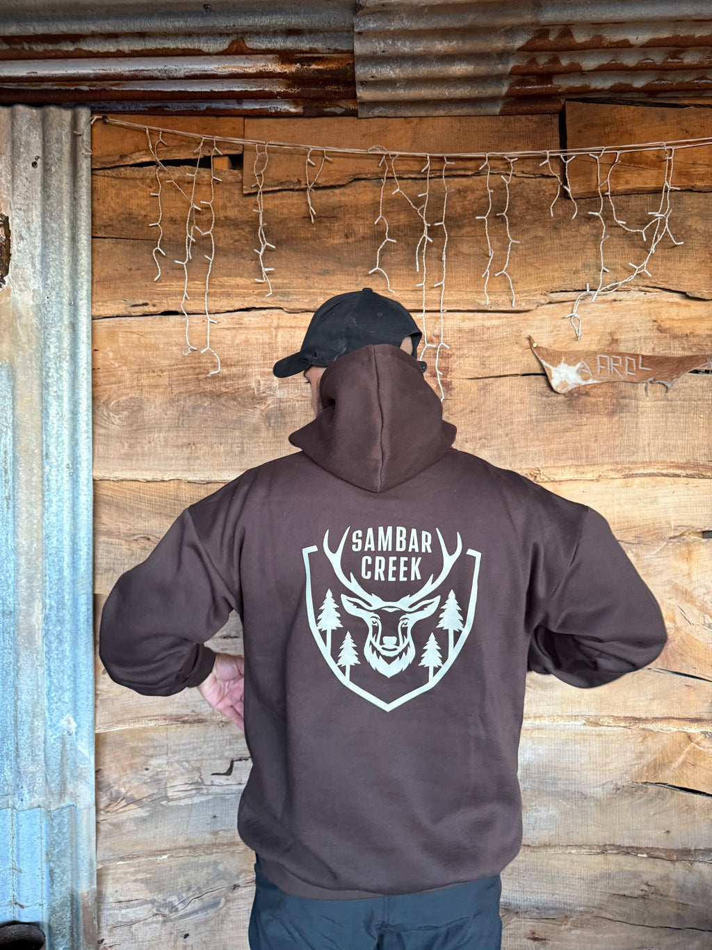 Brumby Brown Boxy Oversized Hood - Adult