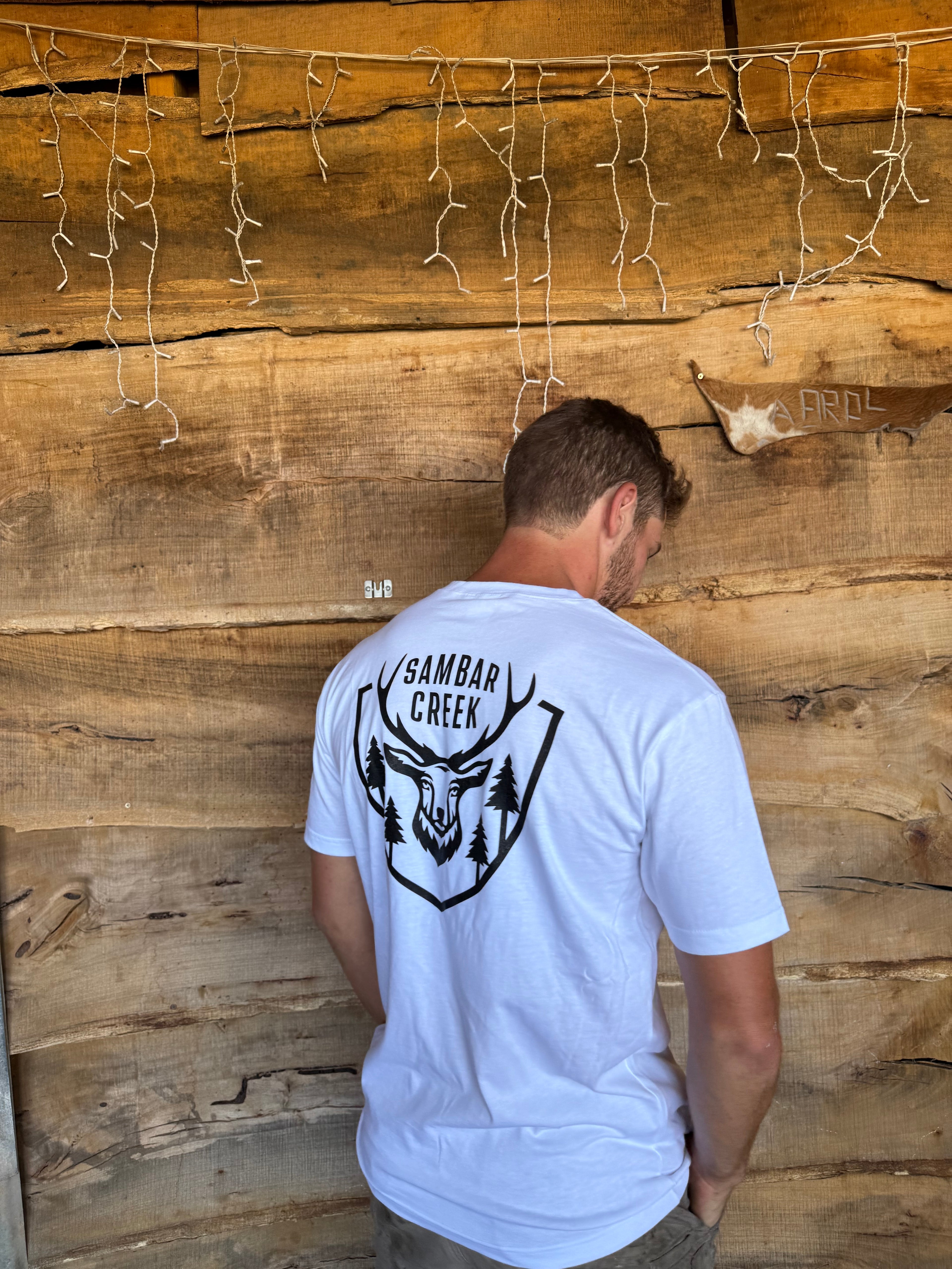 Sambar Creek Premium Tees - White