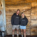 Charcoal Boxy Oversized Hood - Adult
