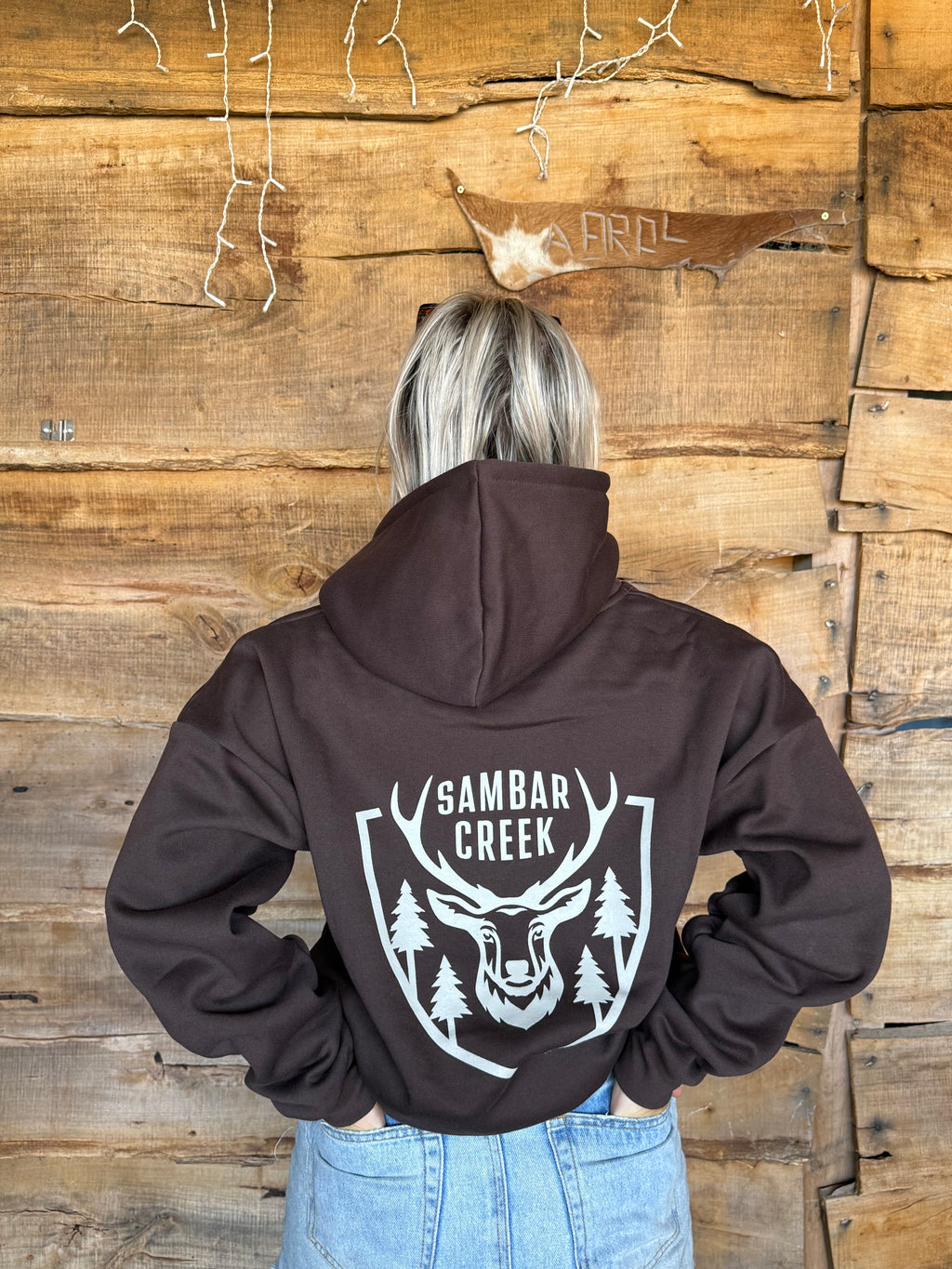 Brumby Brown Boxy Oversized Hood - Adult