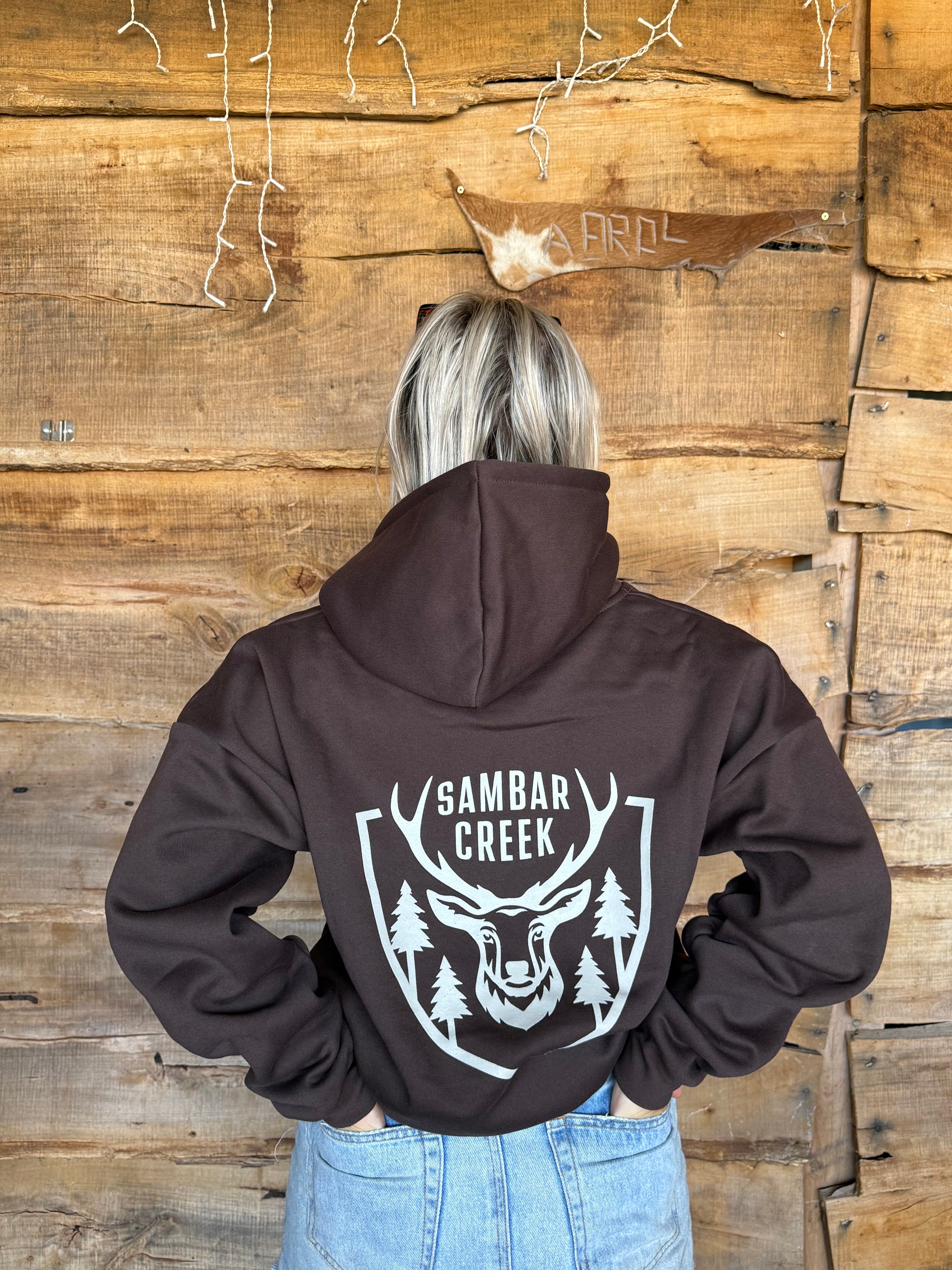 Brumby Brown Boxy Oversized Hood - Adult
